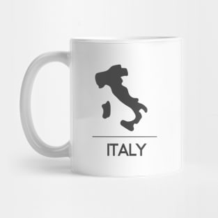 Italy Map Design Mug